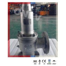 CF8m / CF8 Stainless Steel Flanged Safety Relief Valve for Gas